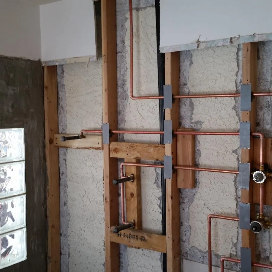 Copper pipe installation for Burst Pipe Repair in Wynne