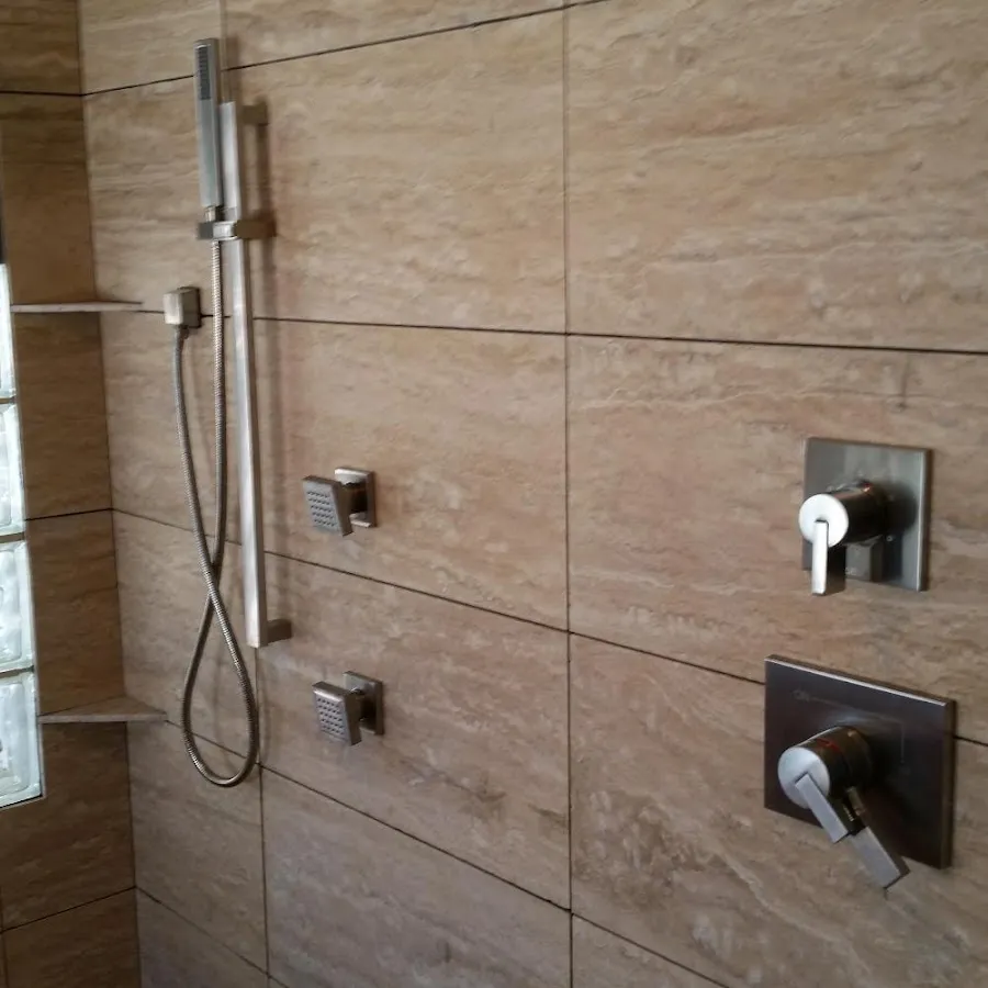 Shower fixture installation for Gas Line Repair in Wynne